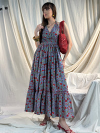BOHO FLORAL DRESS