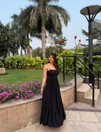 Moonlit Tiered Dress