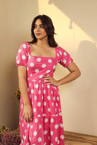 Oh-Dolly Polka Dot Dress