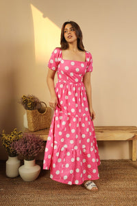 Oh-Dolly Polka Dot Dress